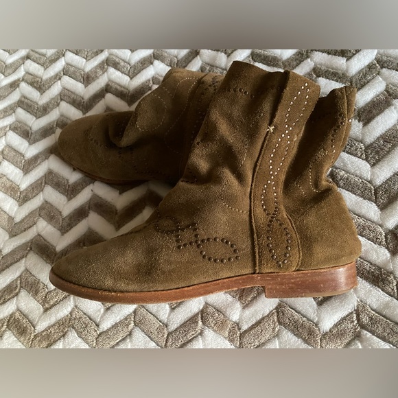 Joie Palma Studded Suede
Taupe Ankle Boots Size 8,5 - Picture 8 of 8